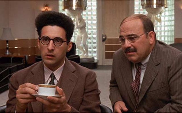 Well, ain't that a kick in the head! This weekend at midnight the IFC Center screens the Coen Brothers' 1991 classic Barton Fink, starring John Turturro as the titular playwright struggling to write a wrestling picture in Hollywood while living next door to an eccentric insurance salesman, played with sweaty abandon by John Goodman. 